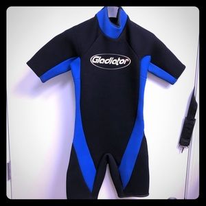 Gladiator unisex wetsuit size small